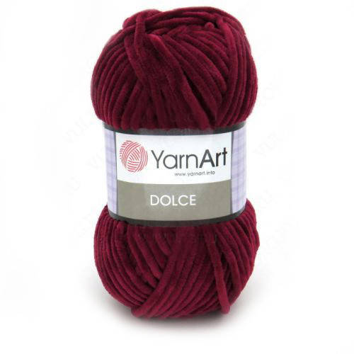 

Yarnart Dolce бордо № 752