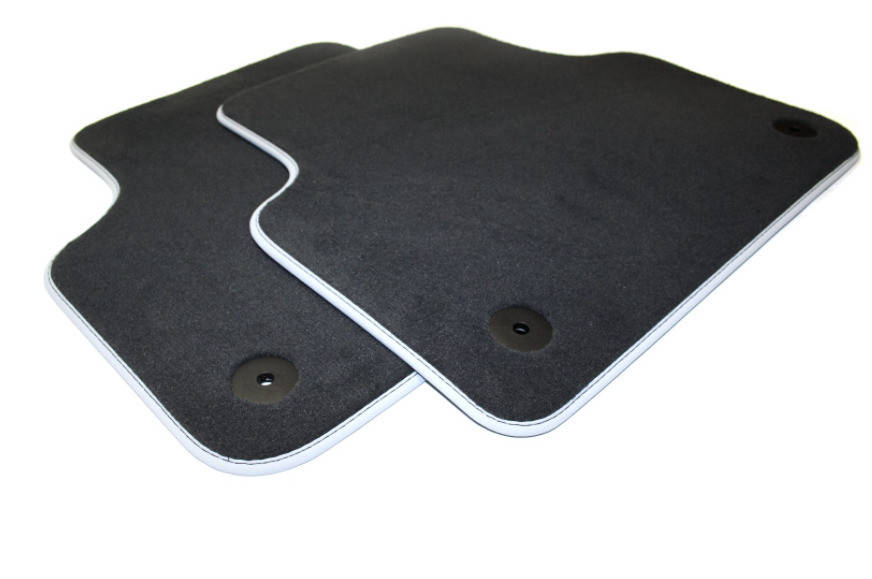 

Коврики Audi Q7 (4M), задние велюровые в салон оригинальные (4M0061276MNO), Черный