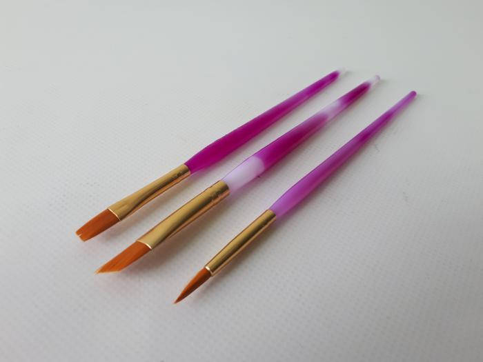 

Кисточки кондитерские для пряников в наборе из 3-х L 18 cm.