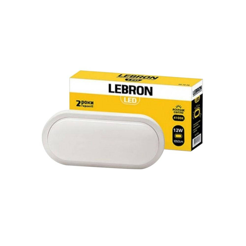 

Светильник для ЖКХ Lebron L-WLO 15-35-04 12W IP54 овальный белый