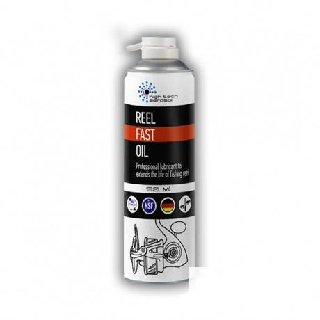 

Синтетическое быстрое масло для рыболовных катушек «HTA REEL FAST OIL» 50 мл.