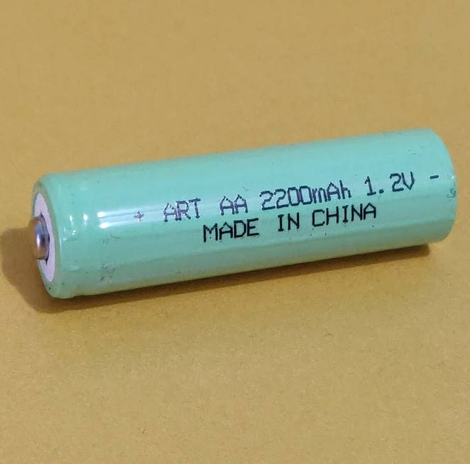 

Аккумулятор ART 2200mAh Ni-MH 1.2V 14500 AA R06 Пальчиковые