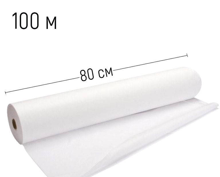 

Простынь одноразовая 0.8*100 м CleanComfort, белый