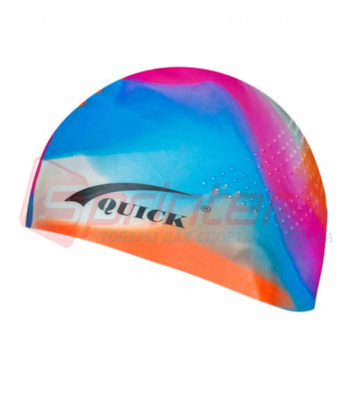 

Шапочка для плавания QUICK 3D точки. QB