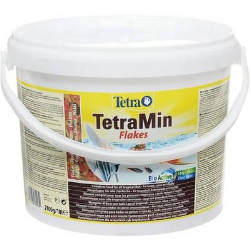 

TetraMin - корм в хлопях для всех видов рыб, 10 л (2,1 кг)