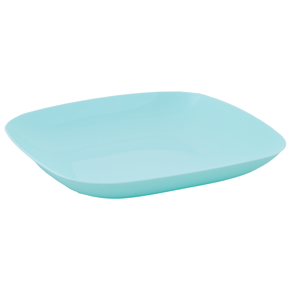 

Тарелка 250*250*30мм. (салатовый)
