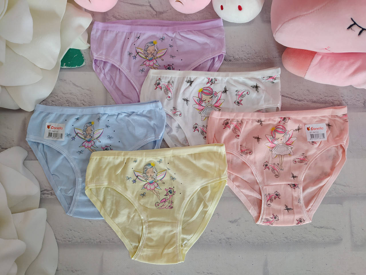 

Трусики детские S 1-2 года для девочки Donela SК М3322, Разные цвета