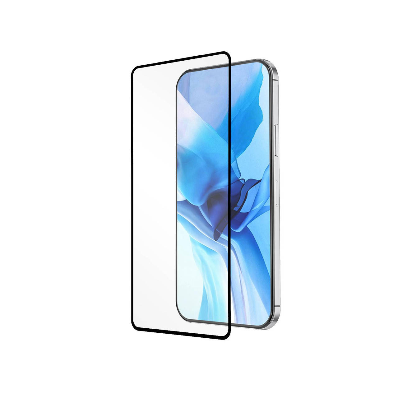 

Защитное стекло для Xiaomi Redmi Note 10 / 10S черное полная проклейка, Черный
