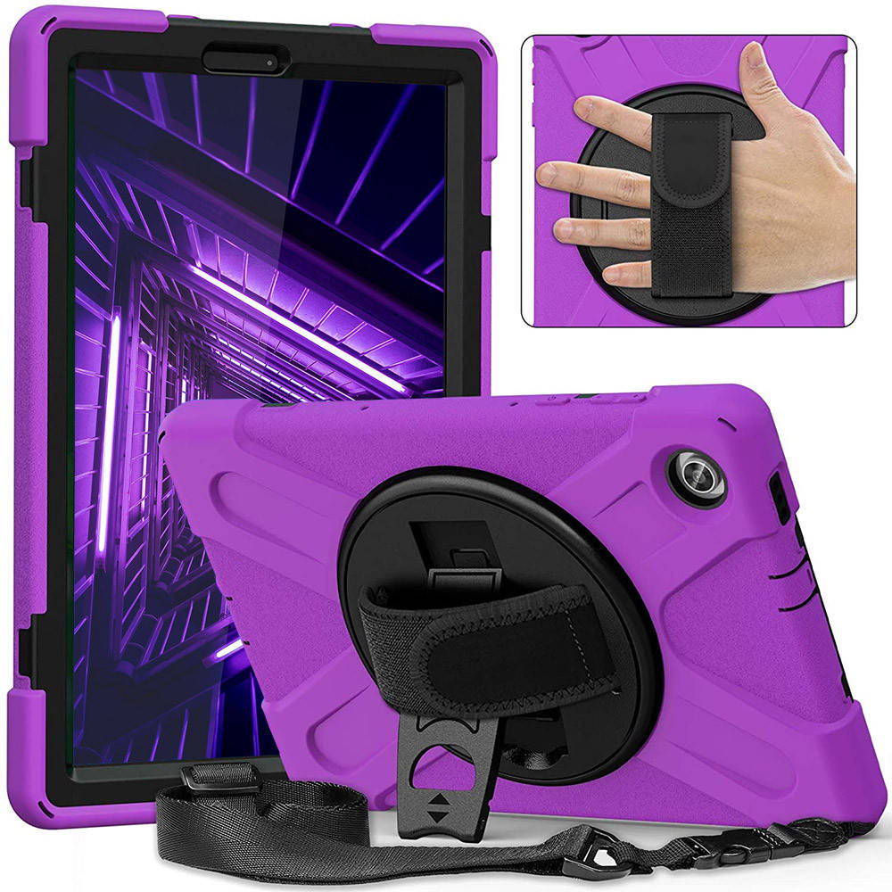 

Противоударный чехол Galeo Heavy Duty для Lenovo Tab M10 FHD Plus TB-X606F, TB-X606X Purple, Фиолетовый