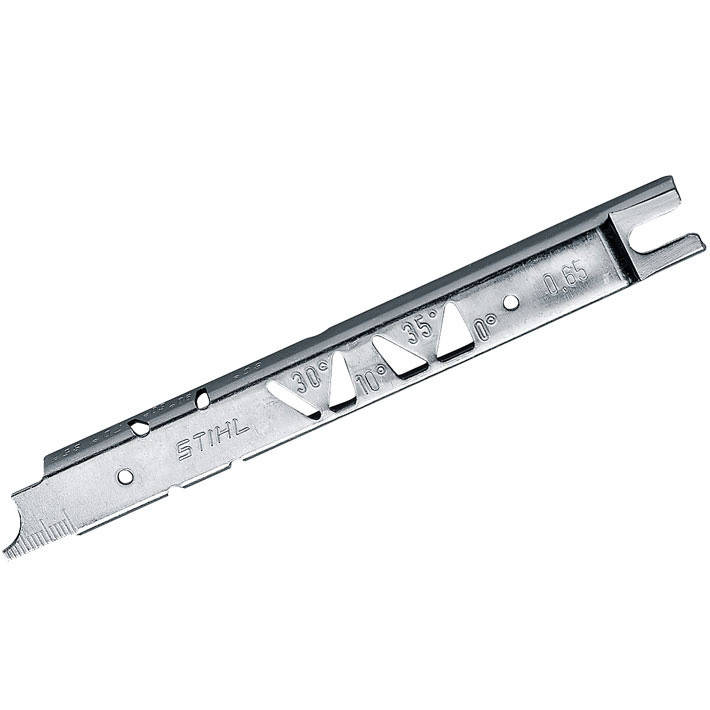 

Шаблон Stihl для контроля угла заточки цепей 1/4", 3/8" P, 0.325", 3/8"