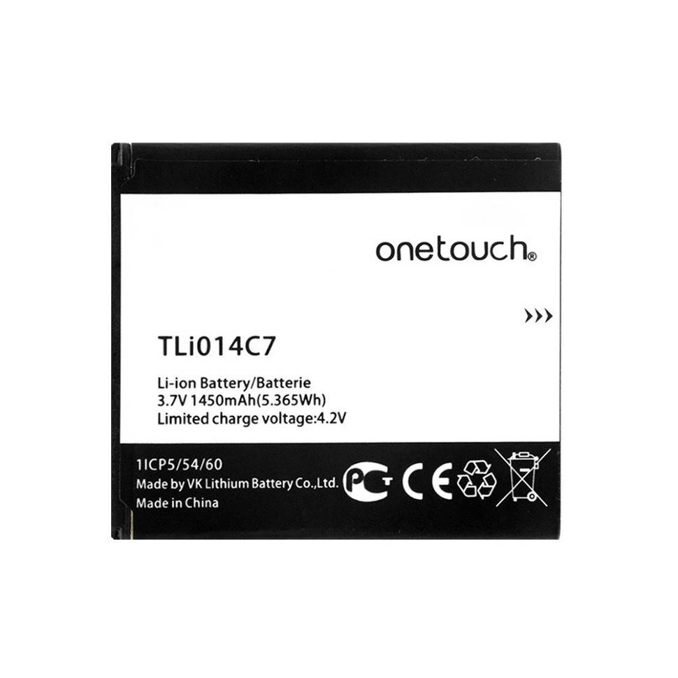 

Аккумулятор Alcatel One Touch Pixi First 4024D / TLi014C7, 1450 mAh