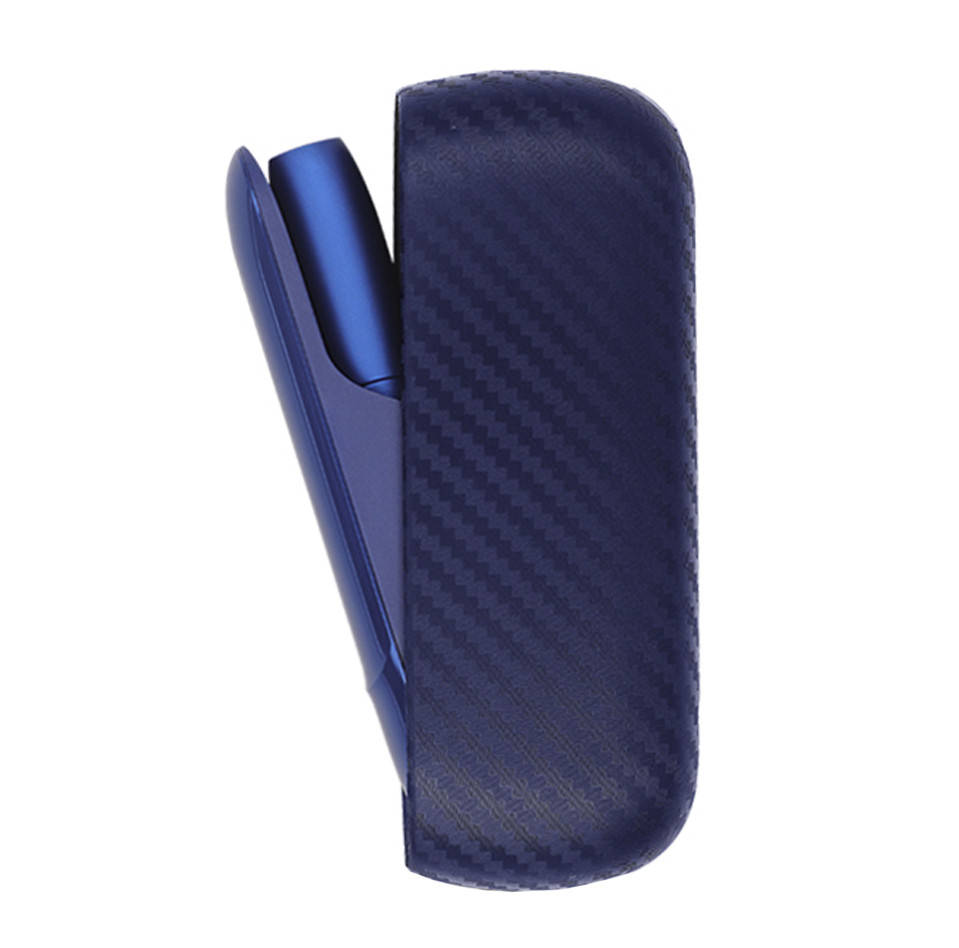 

Силиконовый чехол для IQOS 3 / 3 Duo Blue Carbon (10368), Синий