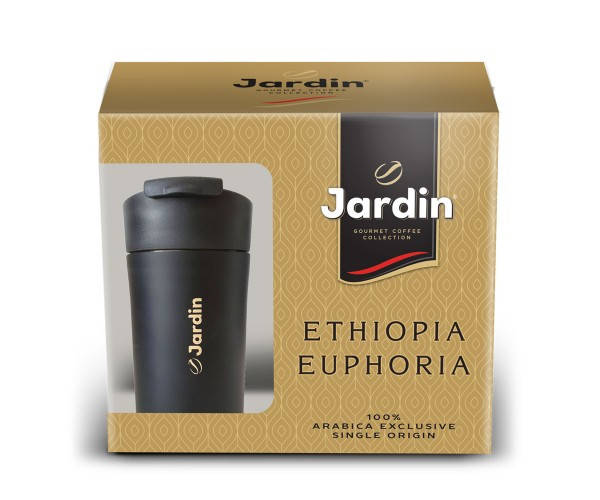 

Кава натуральна смажена мелена «Ethiopia Euphoria», 250г. ТМ «Jardin»+термочашка