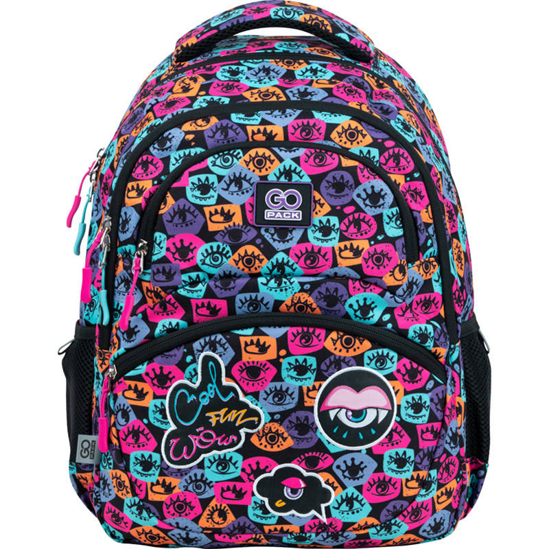 

Рюкзак школьный GoPack Education 175 Emotions GO22-175M-4 550 г 39x29.5x12 см принт