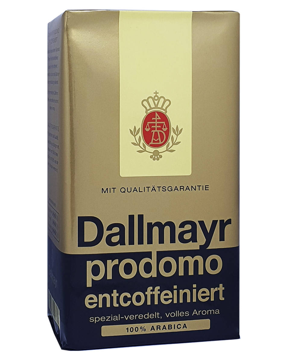 

Кава мелена без кофеїну Dallmayr Prodomo entcoffeiniert 500 г (52051)