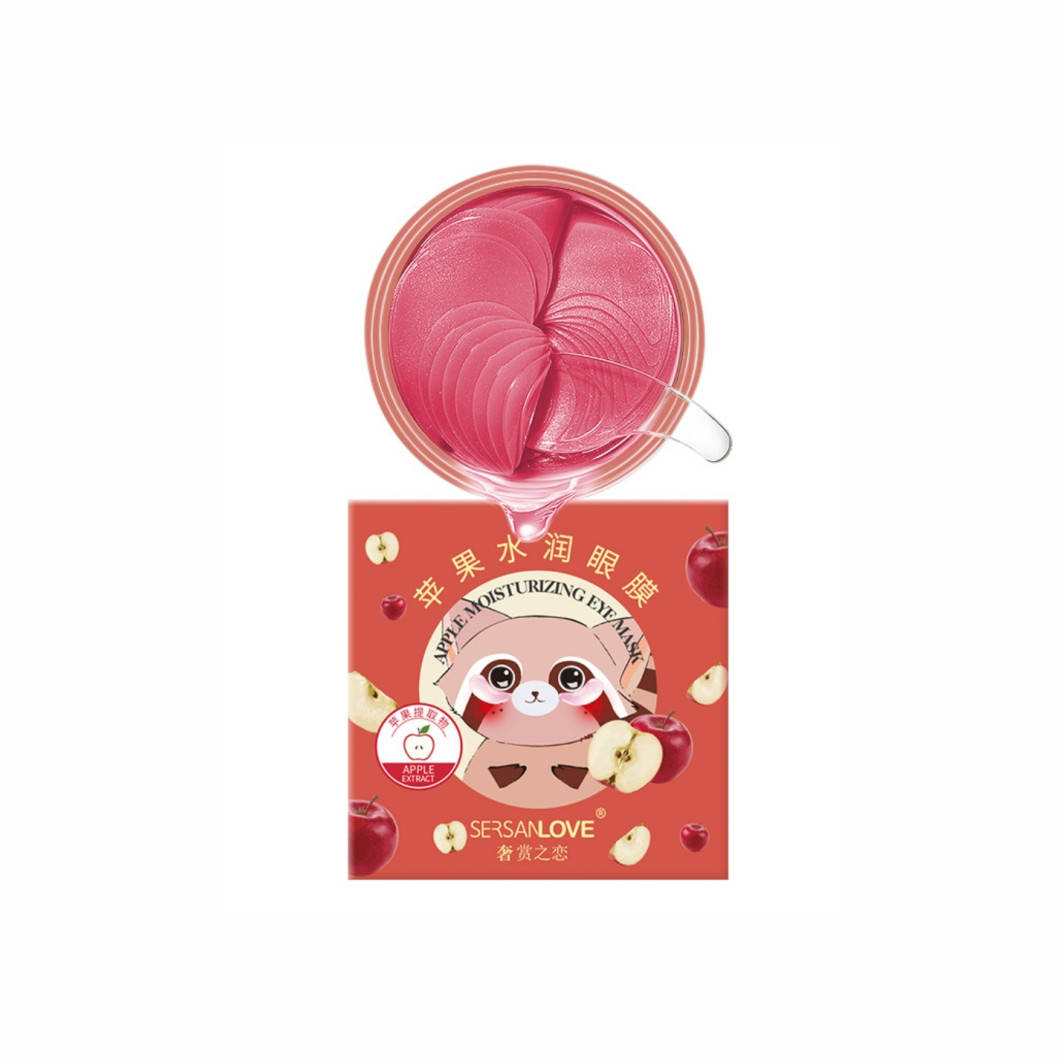 

Гидрогелевые патчи для глаз с экстрактом яблука Sersanlove Apple Moisturizing Eye Mask