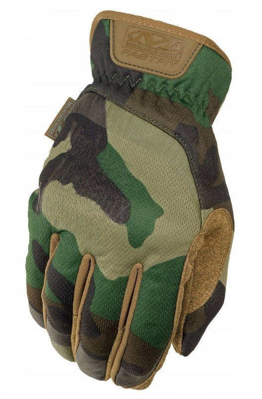 

Тактические перчатки Mechanix Fastfit Woodland Camo XL
