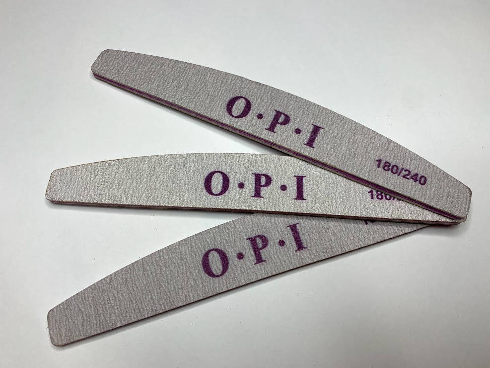 

Пилка для ногтей OPPI, банан 180/240