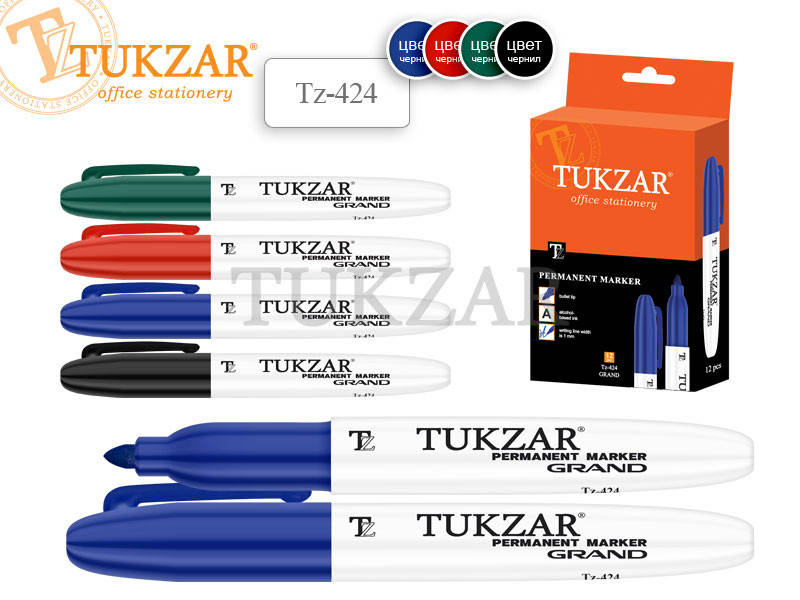 

Маркер перманентный. В белом пластиковом корпусе. Цвет ЧЕРНЫЙ.