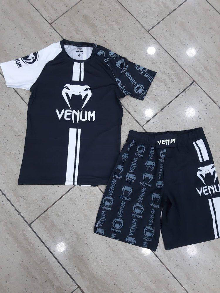 

Venum комплект футболка и шорты M(48), Черный