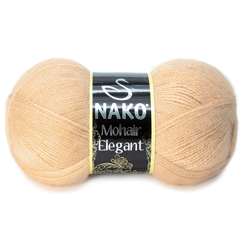 

Nako Mohair Eligant песочный № 219, Delicate 6104