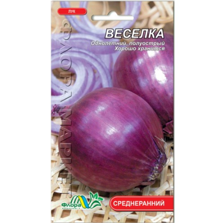

Семена Лук Веселка среднеранний 1.5 г