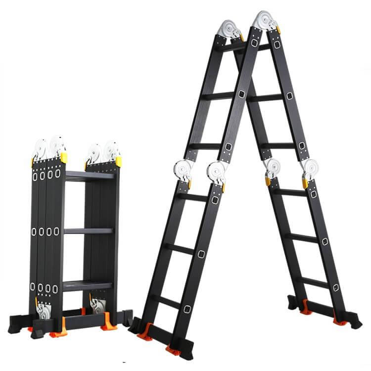 

Лестница-трансформер GTM KMP403A 4*3 алюминиевая, 3.5 м