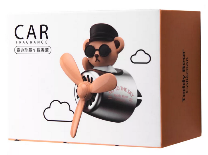 

Ароматизатор в авто в машину Pilot Bear Мишка Пилот Пилот Медведь