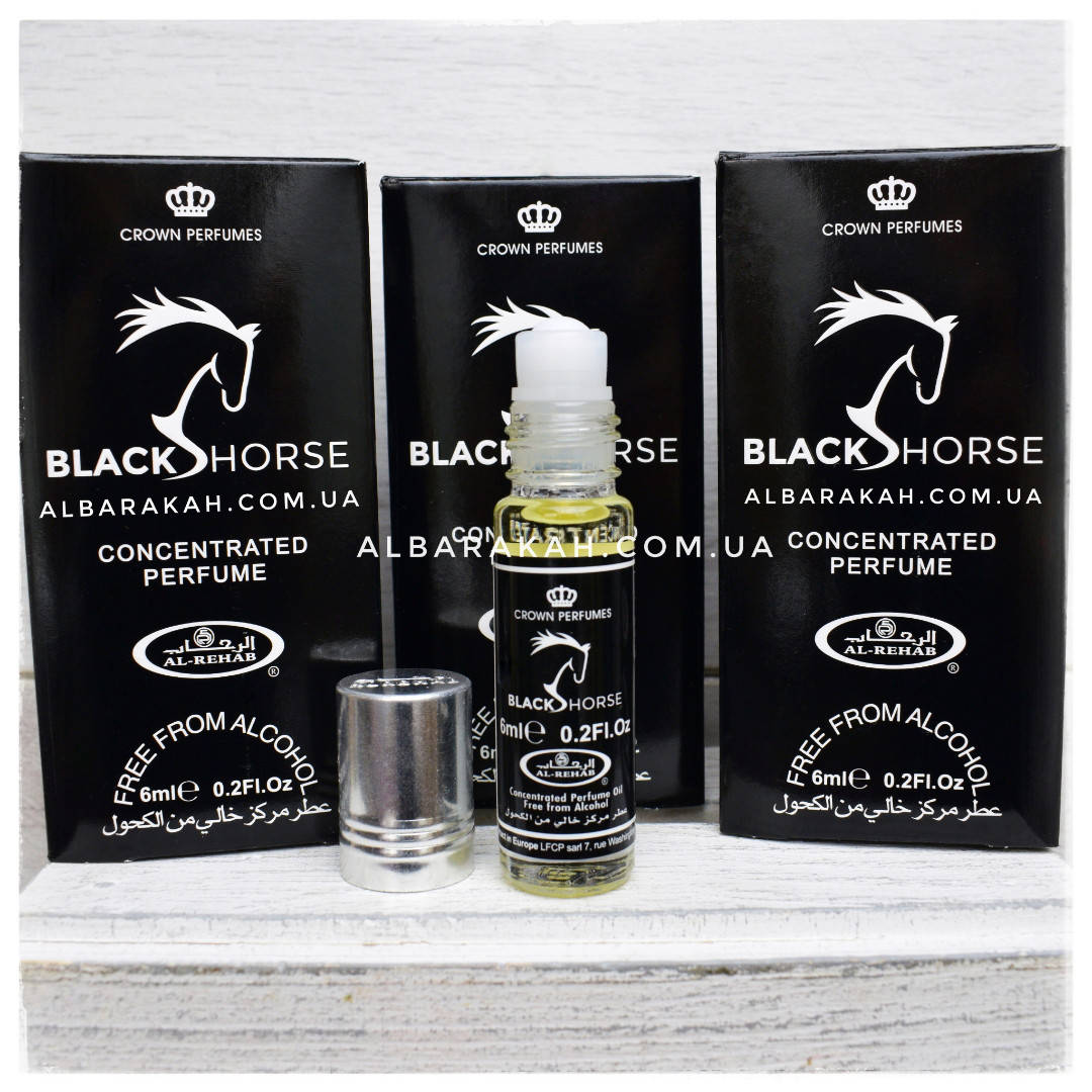 

Арабские масляные духи Black Horse Al Rehab (Аль Рехаб) 6 мл
