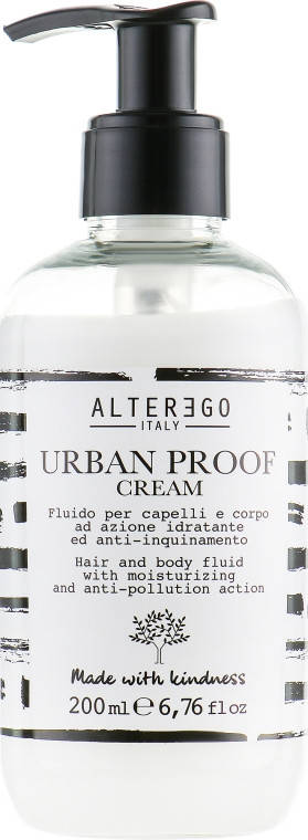 

Крем-флюид с углем для всех типов волос Urban Proof Cream Alter Ego, 200 мл