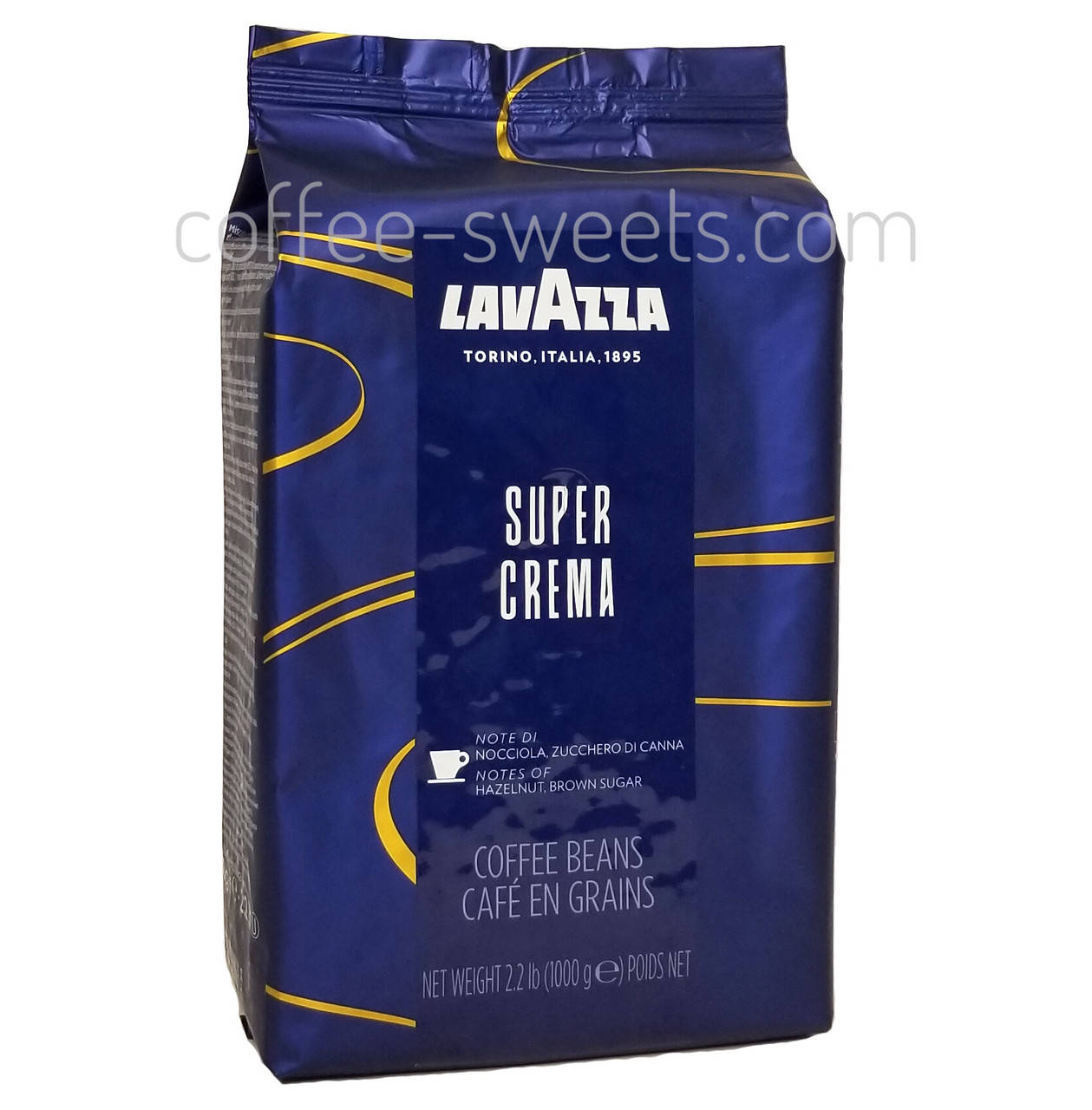 

Кофе зерновой Lavazza Super Crema 1kg