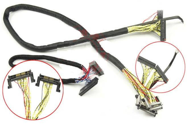 

Комплект кабелей LVDS 120Hz LG