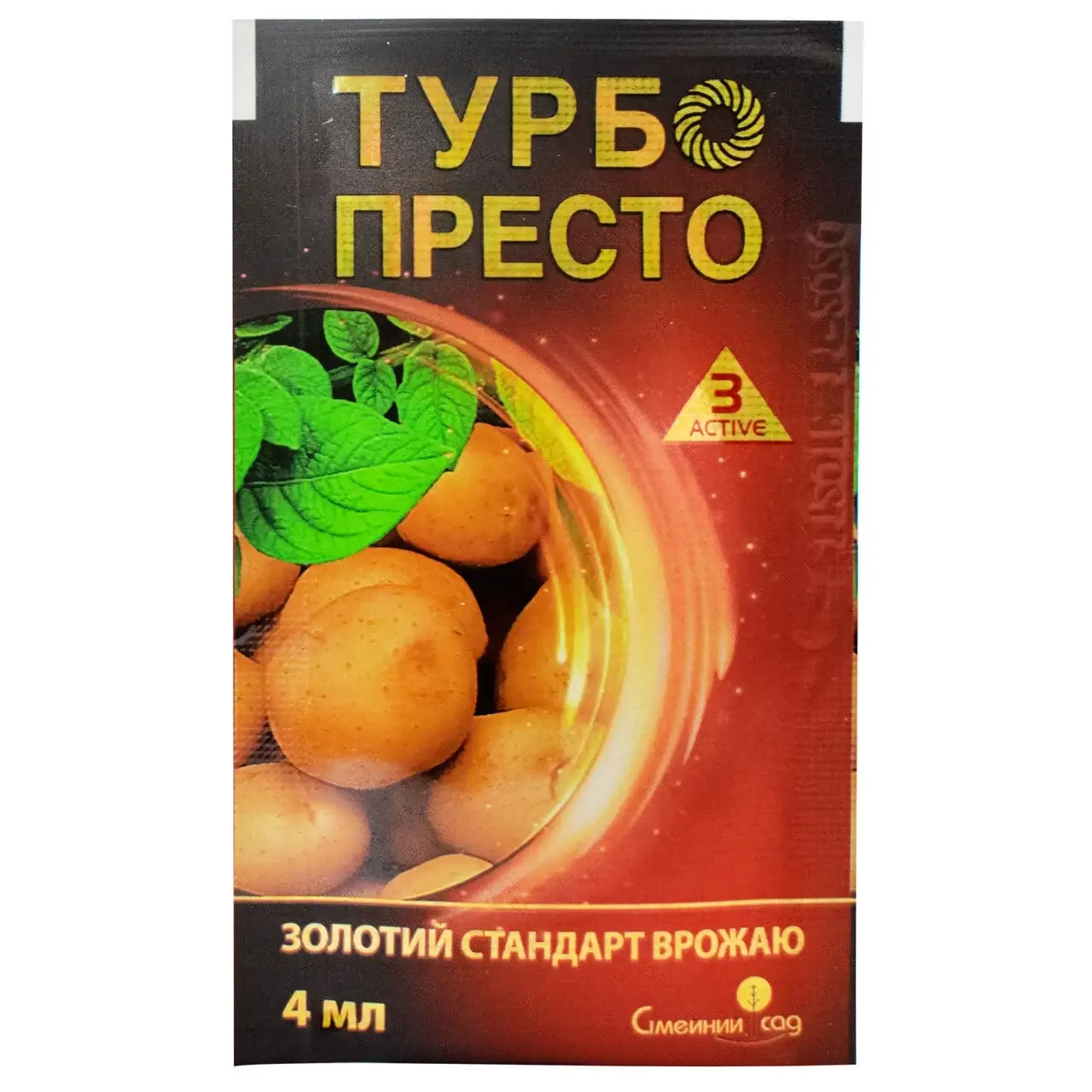 

Инсектицид Турбо Престо 3 active 4 мл Семейный Сад