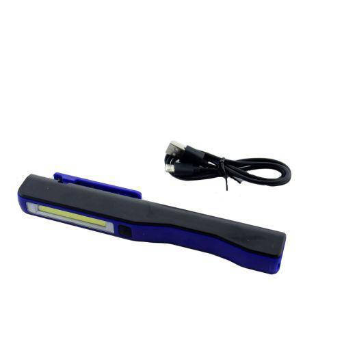 

Аккумуляторный фонарик с магнитом и USB зарядкой BL-ESEN-86A COB, Черный