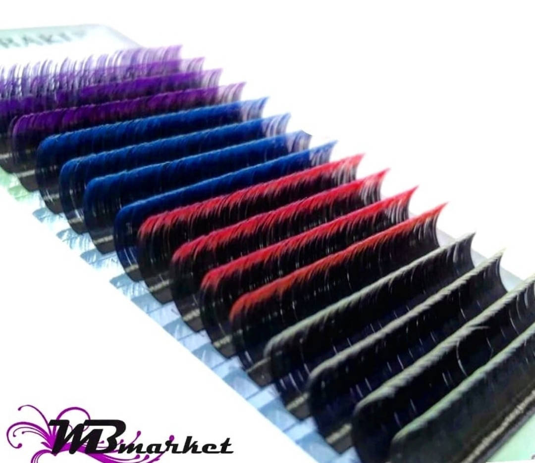 

Ресницы Nagaraku Mixed color Ombre (7-15 мм) 0.07D