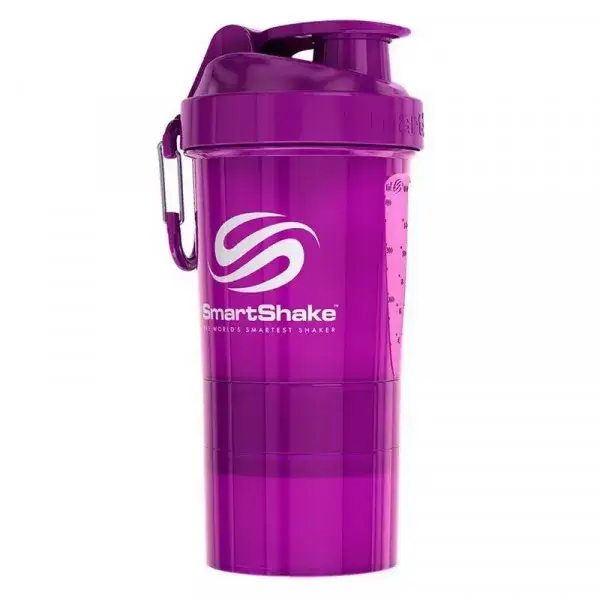 

Шейкер SmartShake Original2Go 600 ml neon purple