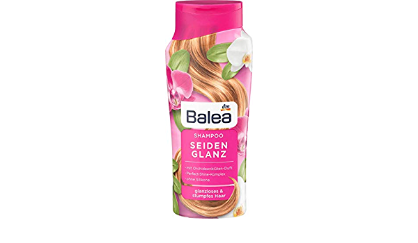 

Шампунь Balea seiden-glanze (шелковистый блеск) 300 мл