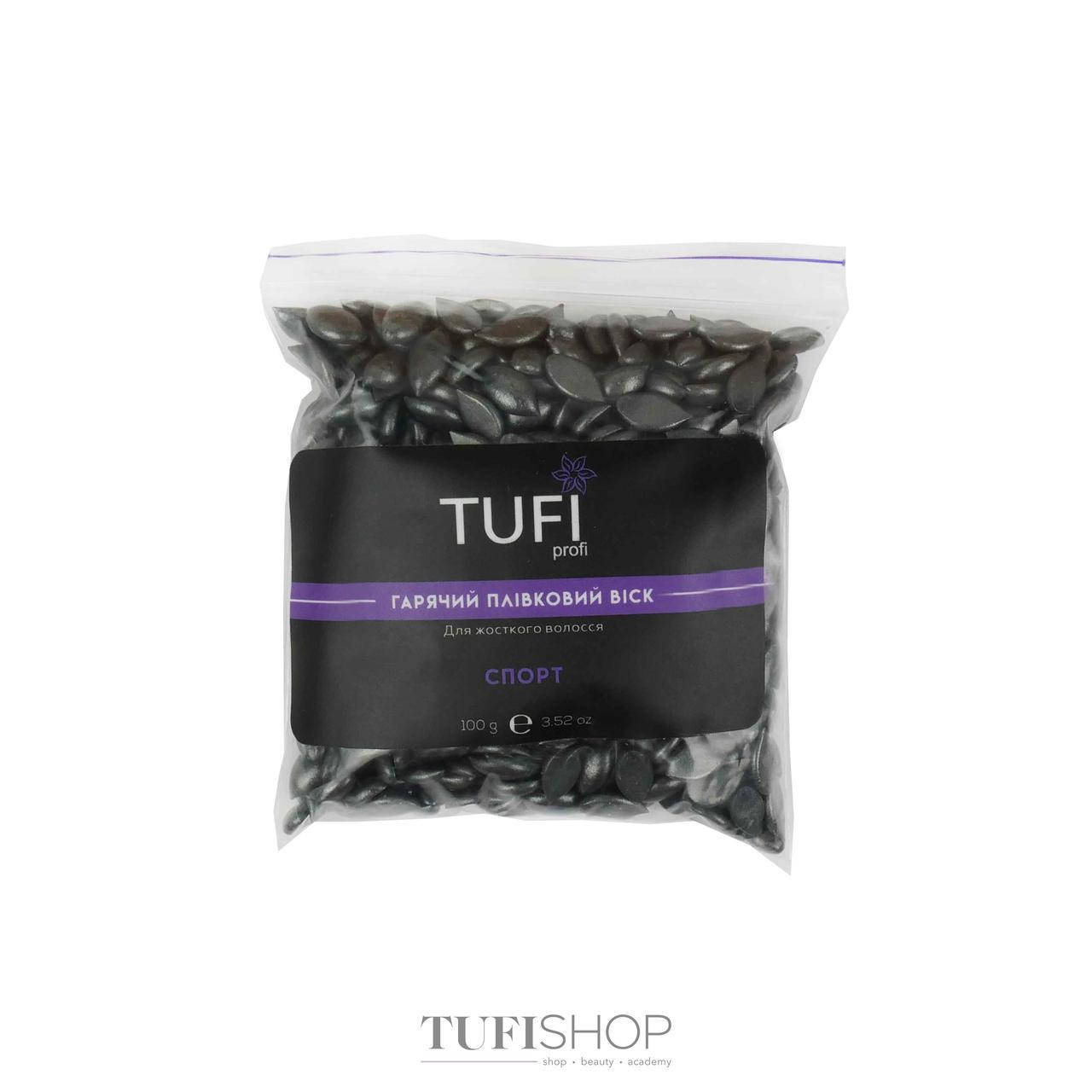 

Горячий полимерный воск в гранулах Tufi Profi - спорт, 100 г