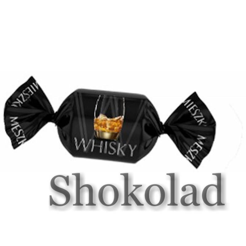 

Конфеты шоколадные Mieszko Whisky Пралине с ликером