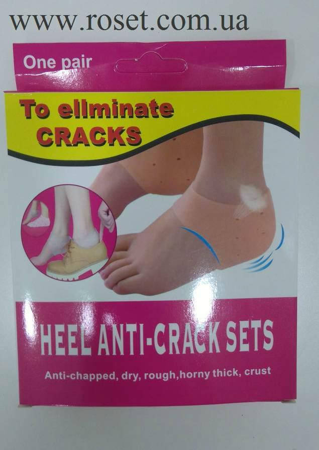

Силиконовые вкладыши на пятку "Антитрещина" Heel anti crack set