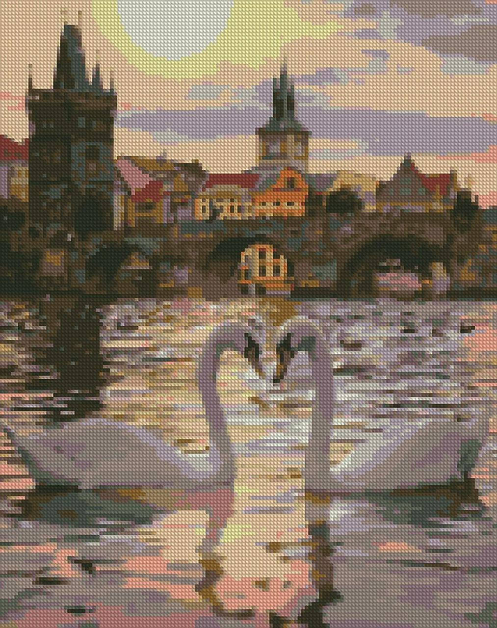 

Алмазная мозаика AMO7065 Романтическая Прага, 40х50см Идейка на подрамнике