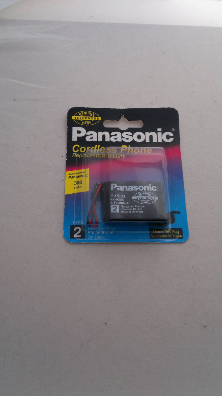 

Аккумулятор Panasonic P301 - 300mAh Для радиотелефона