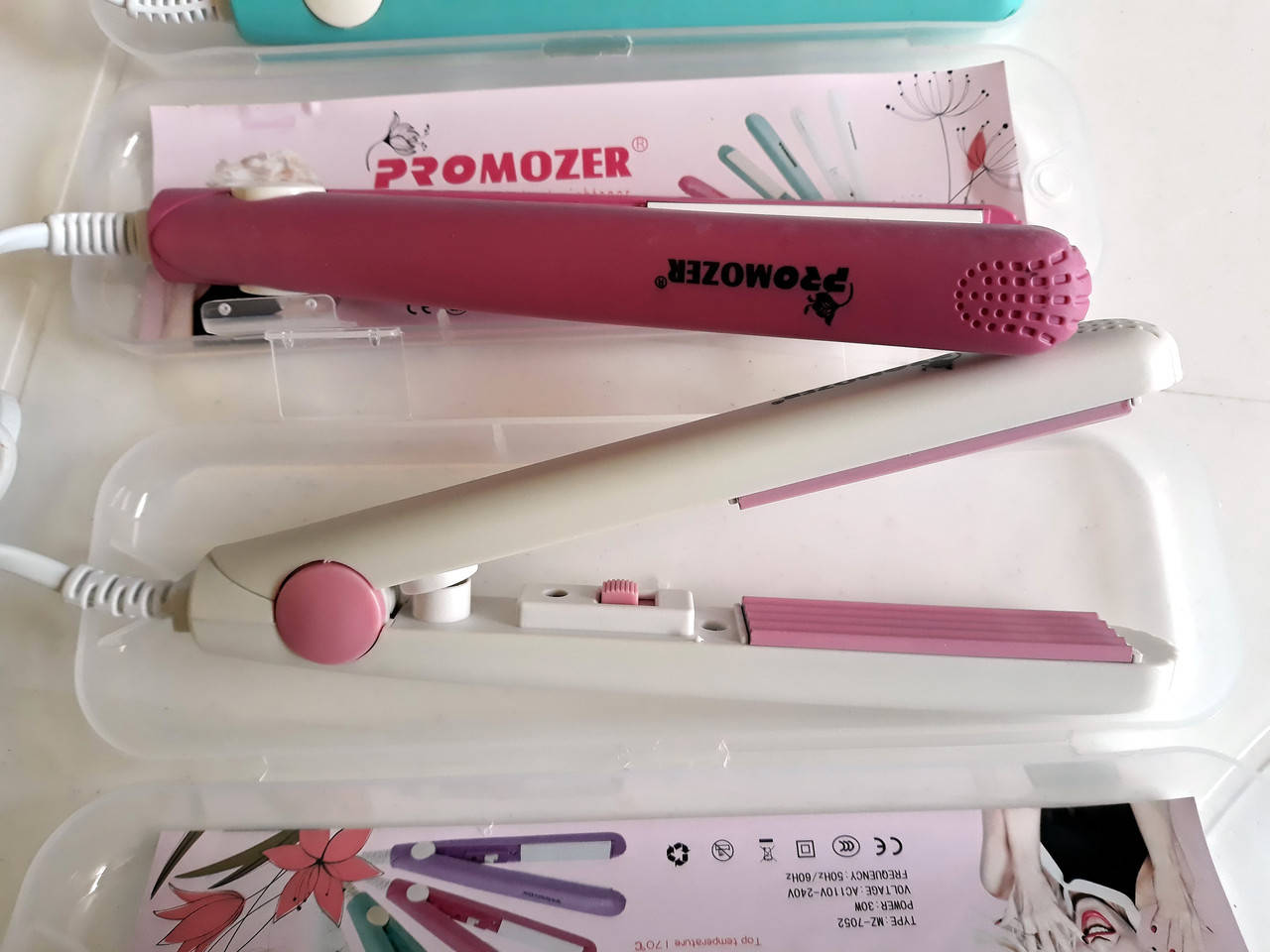 

Мини Утюжок Щипцы Гофре для Волос Pro Mozer MZ 7052 am! Хитовый