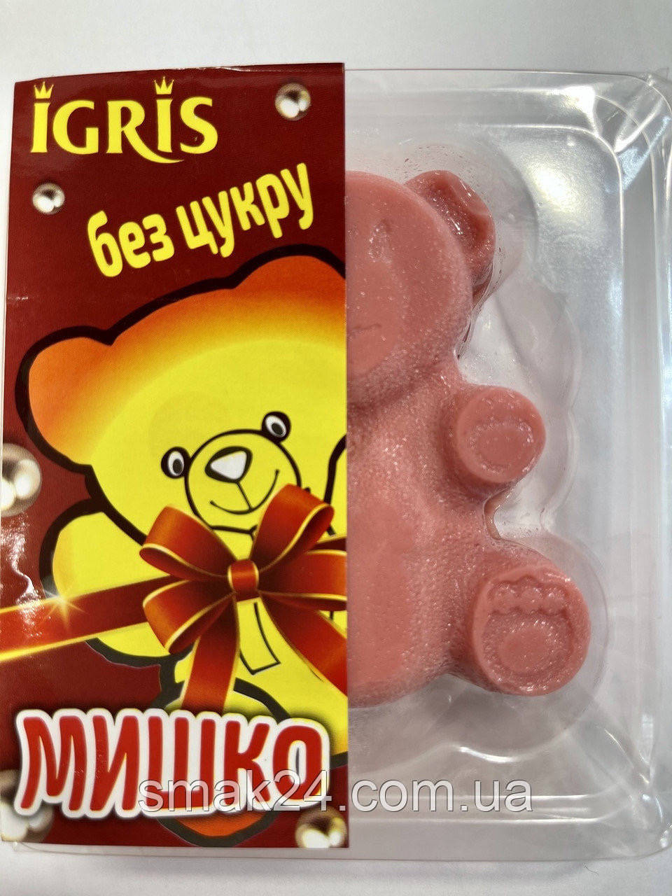 

Мармелад БЕЗ САХАРА со вкусом Арбуза "Мишко" IGRIS 100г