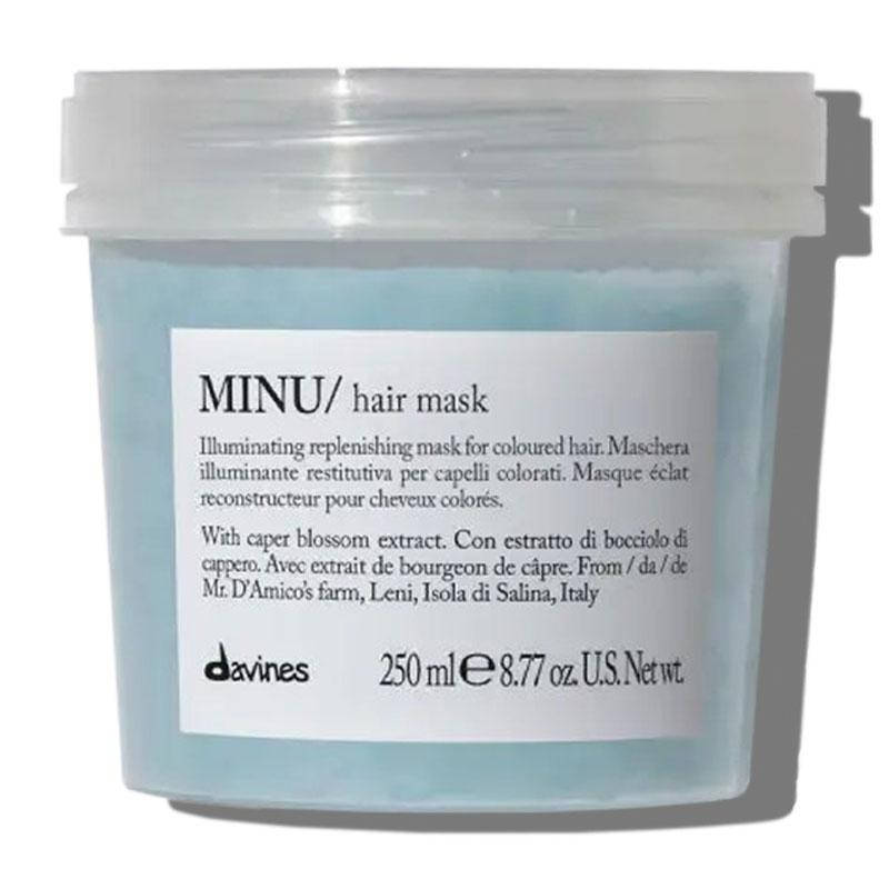

Davines Minu hair mask Восстанавливающая маска для окрашенных волос Давинес 250 мл