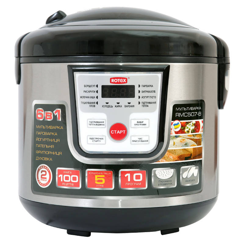 

Мультиварка Rotex RMC-507-B (Ротекс)