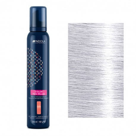

Mycc для oкpaшивaния вoлoc Indola Color Style Mousse cepeбpянный 200 мл
