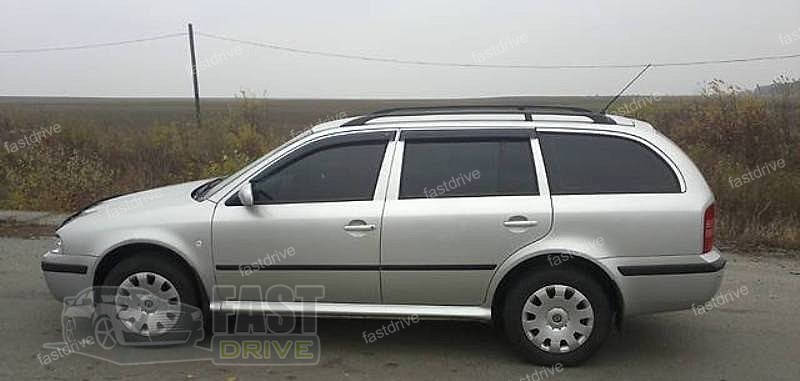 

ДЕФЛЕКТОРЫ ОКОН, ВЕТРОВИКИ SKODA OCTAVIA TOUR II WAGON 1998- COBRA