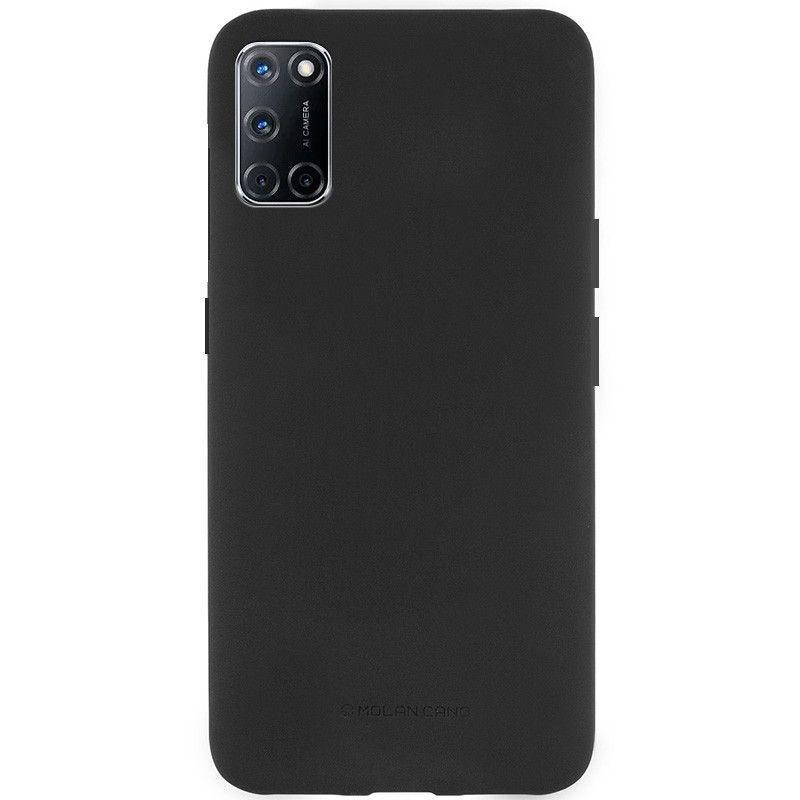 

Чехол Molan Cano Smooth Oppo A52, A72, A92 Black, Черный