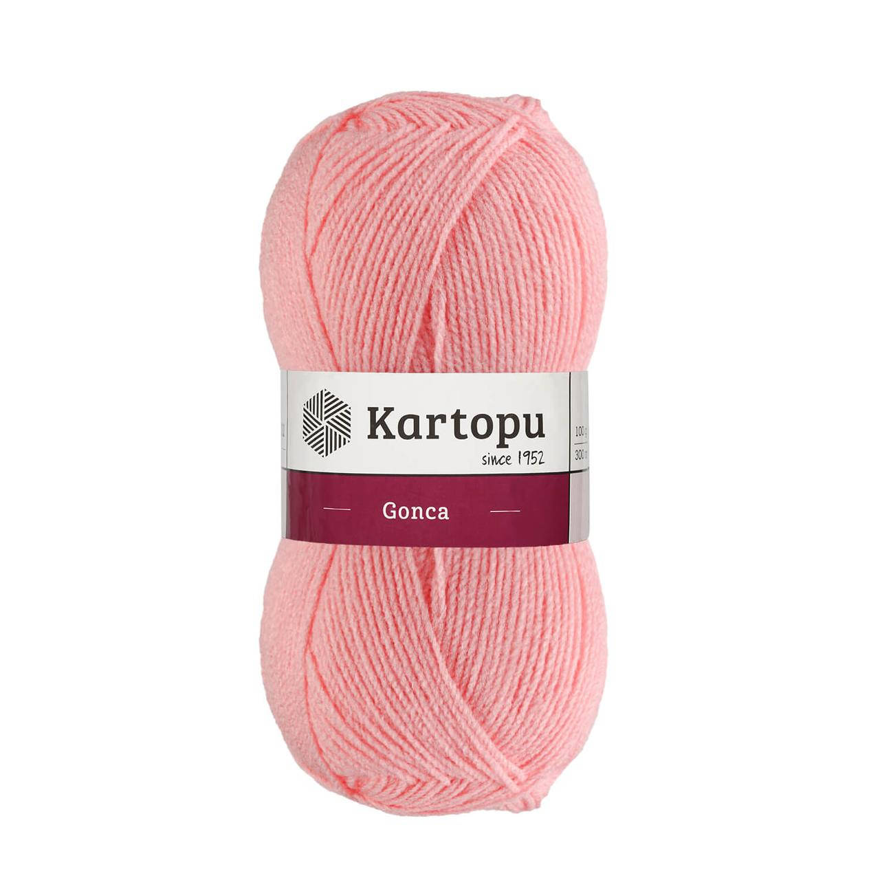 

Kartopu Gonca (Картопу Гонка) № 777 персиковый (Пряжа акрил, нитки для вязания)